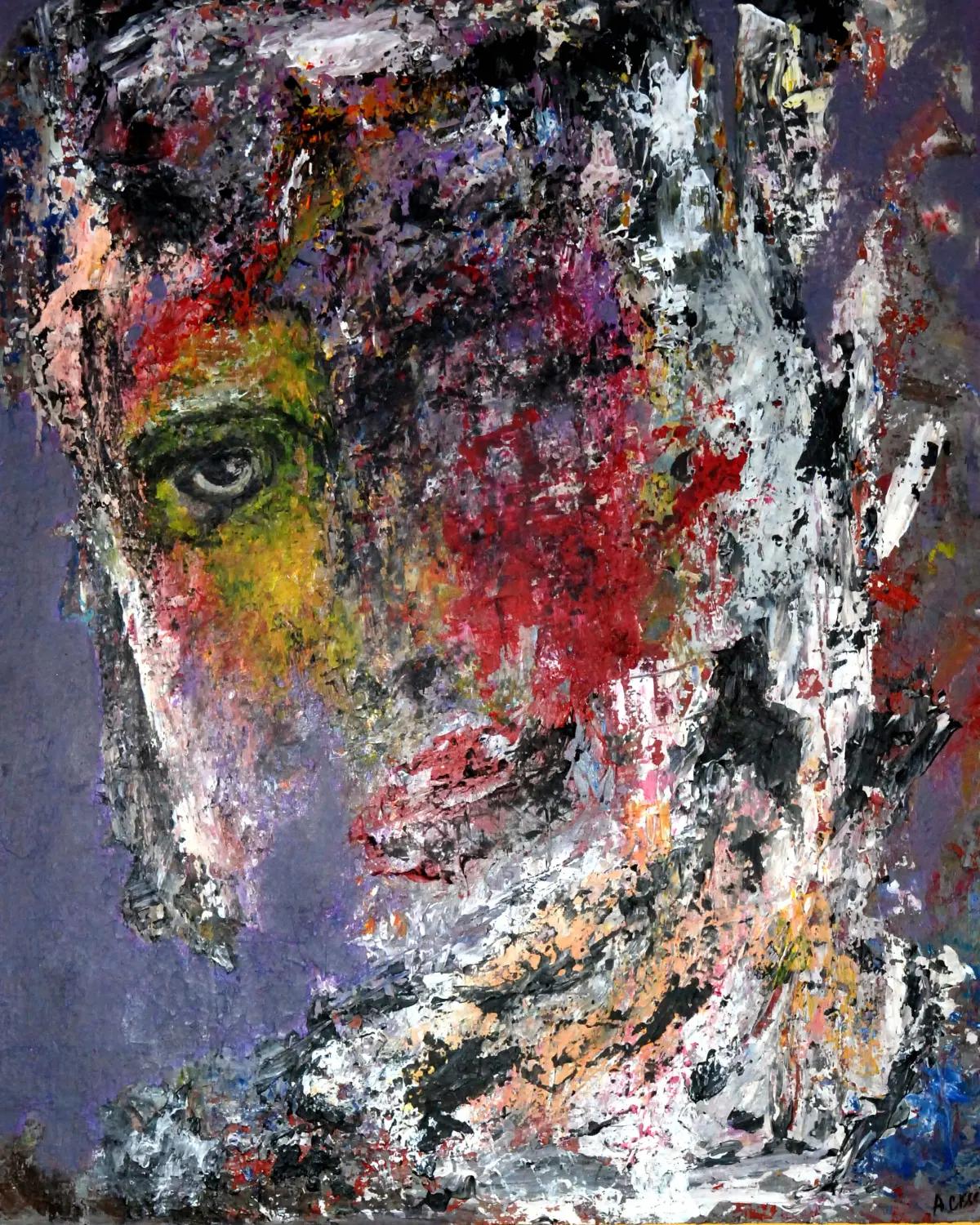 Acrylique sur toile